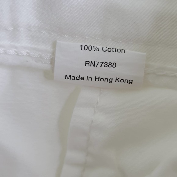 J. Crew Factory White Flamingo Capri High Rise - Picture 8 of 8